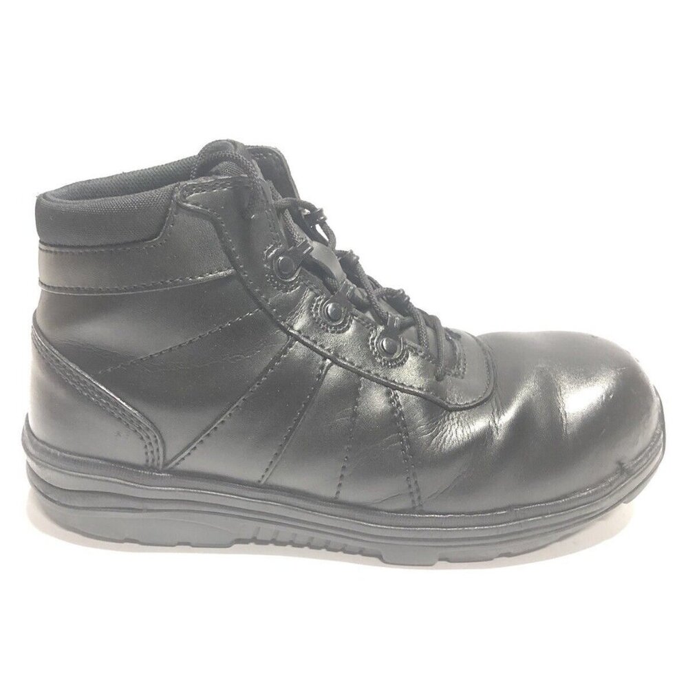 Worx Men’s 05417, Black Composite Toe Work Boots, Size 9M